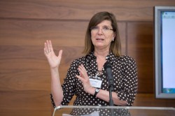 Professor Alison Holmes, Director of the NIHR Health Protection Research Unit (HPRU) in Healthcare Associated Infection and Antimicrobial Resistance, at the launch of ARC.